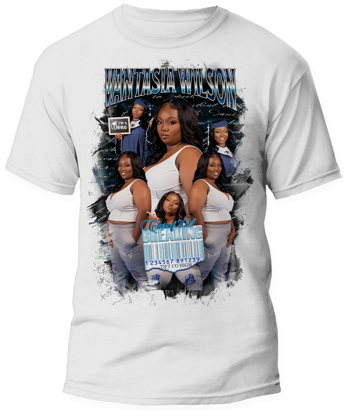 VW Graduation 2024 Senior Custom Photo Shirt