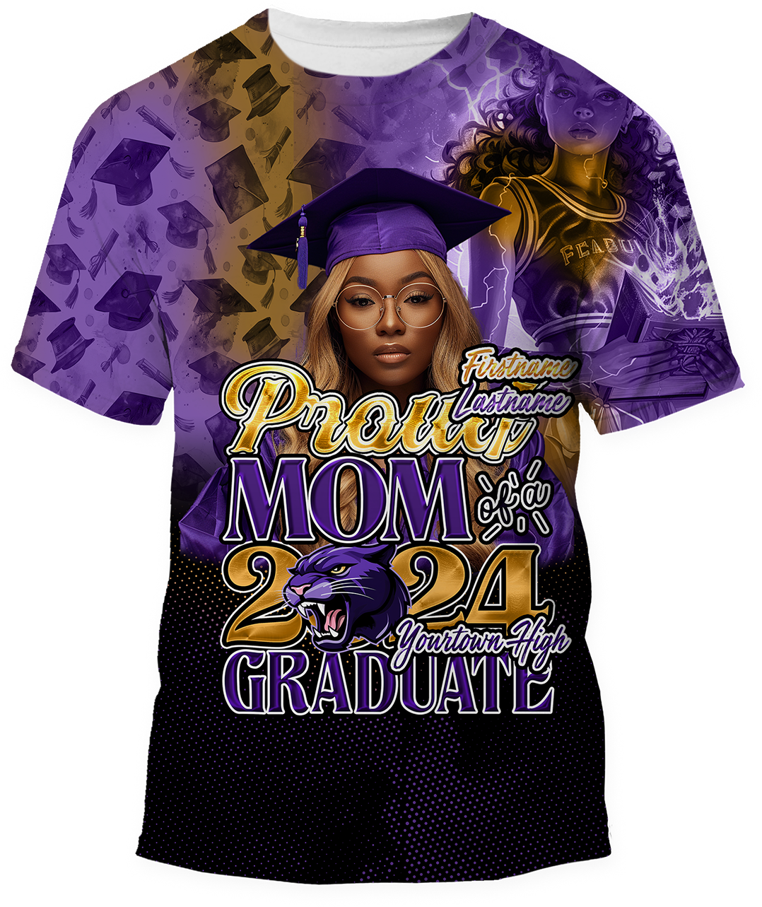 Graduation 2024 Proud Family Personalized Shirt