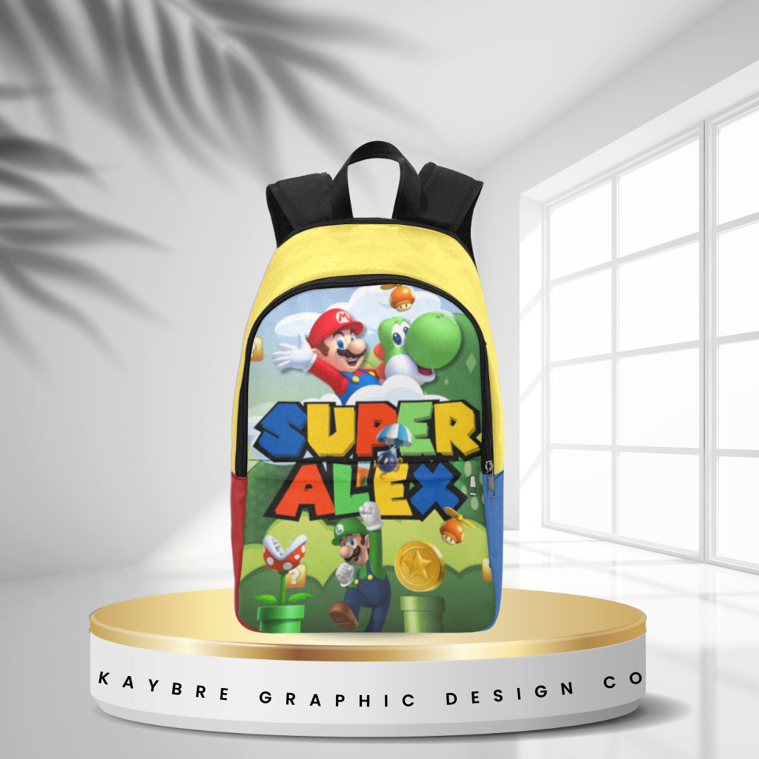 Super Mario Customize Bookbag