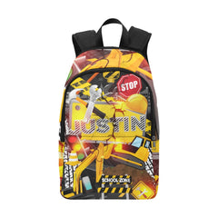 Construction Style Customize Bookbag