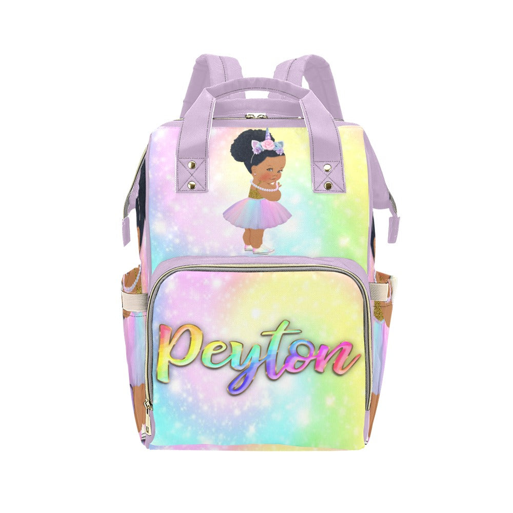 Princess Multi-Use Diaper Bag