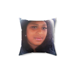 Customized Photo Spun Polyester Square Pillow