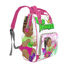 Green Fresh Princess Multi-Use Diaper Bag