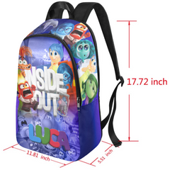 Inside Out Customize Bookbag