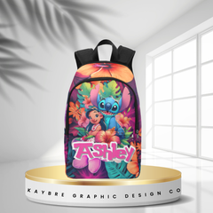 Lilo And Stitch Customize Bookbag