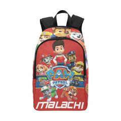 Customize Bookbag/Inspired Red Paw Patrol