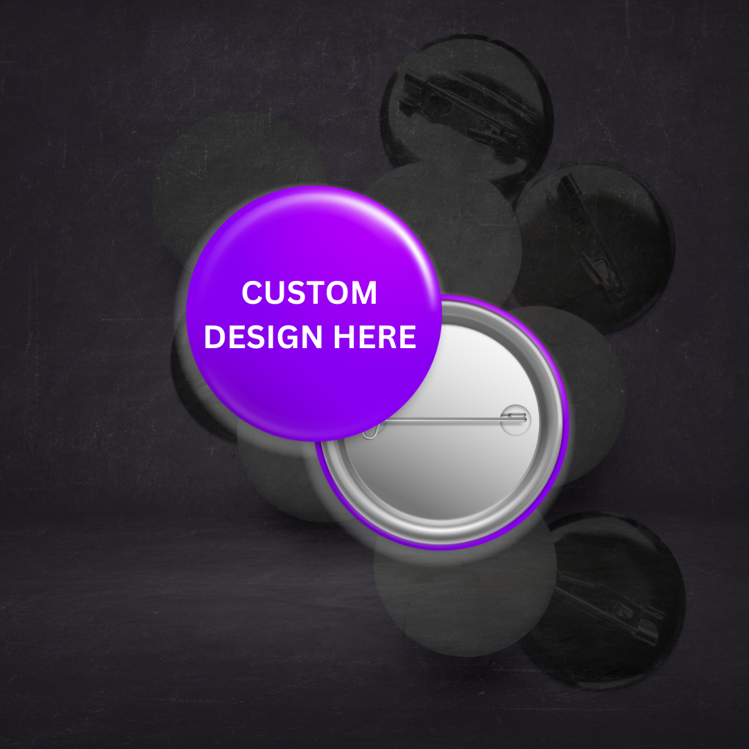 3IN Custom Photo Buttons