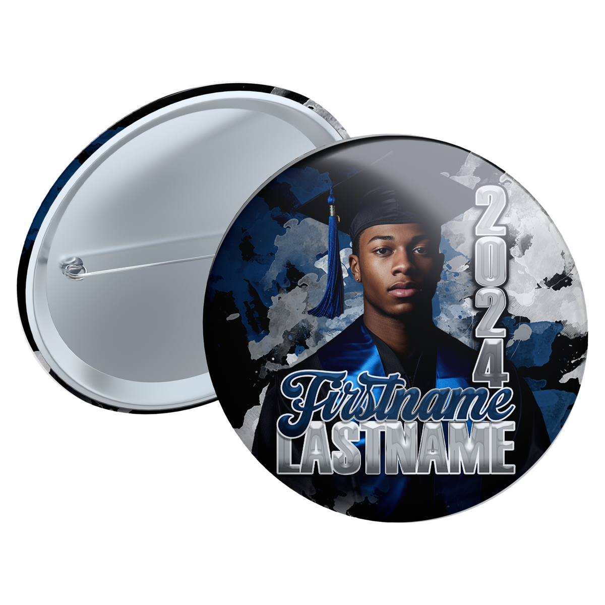 Graduation 2024 Custom Button Set