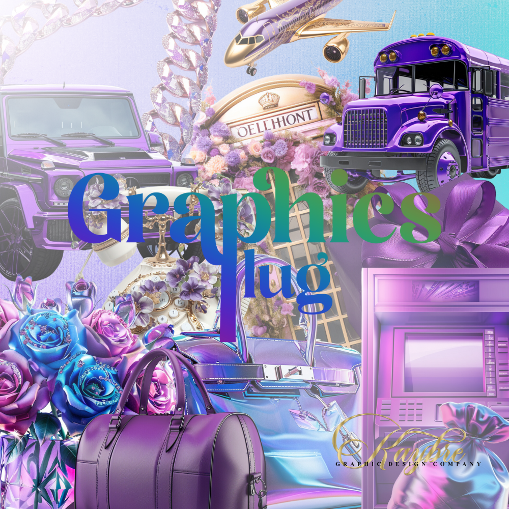 100+ Purple Glam Elements, Graphic Pack, Digital Products, Clip Arts, Stock Images, editable, E-Book, AI-Generated, Purple