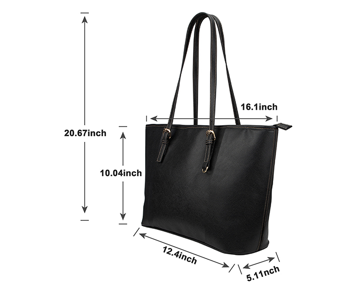 CUSTOMIZED  Small  LEATHER TOTE BAG