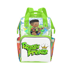 Green Fresh Prince Multi-Use Diaper Bag