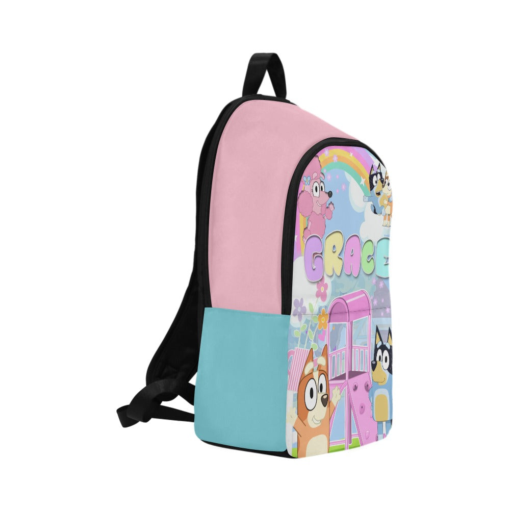 Customize Bookbag/Inspired Bluey