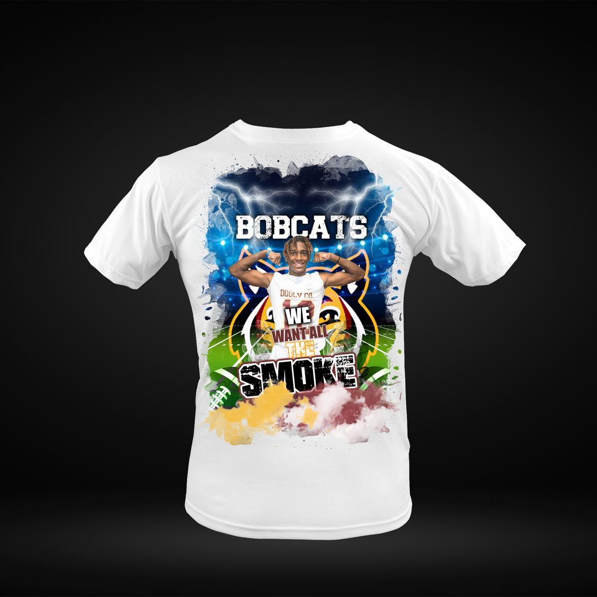 BobCat Football T-shirt