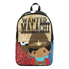 Western Style Customize Bookbag