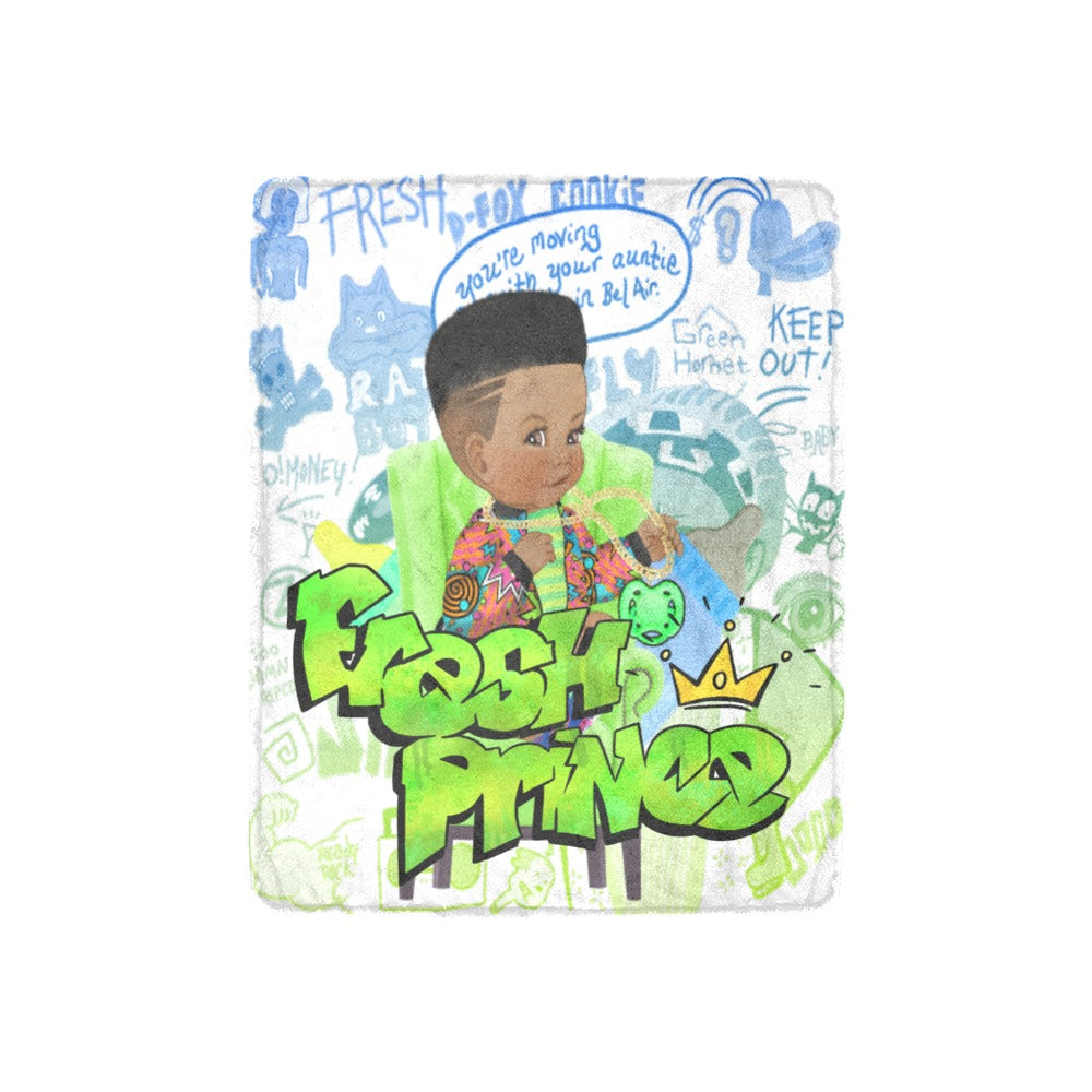 Fresh Prince Ultra-Soft Micro Fleece Baby Blanket 30''x40''