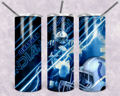 CUSTOM FOOTBALL TUMBLER